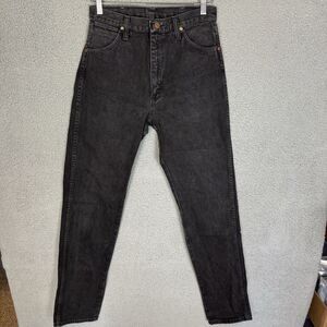 Wrangler‎ Jeans Womens 9x34 Bootcut Bareback Black Cotton High Rise 14NBPWK